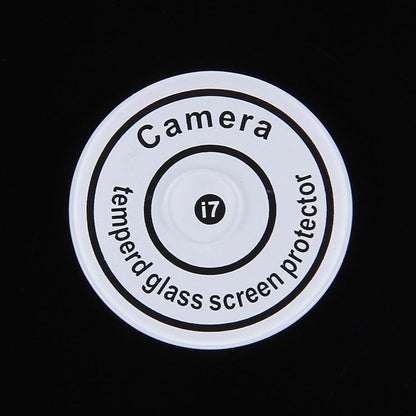 Pour iPhone 7 Protecteur d'objectif circulaire de caméra arrière en verre trempé Film protecteur