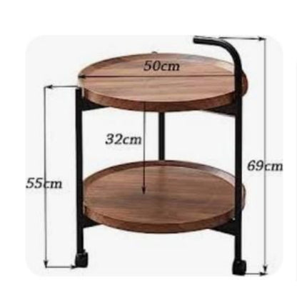 Chariot de service utilitaire simple avec roues