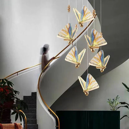ButterflyGlow – Lampe suspendue en forme de papillon