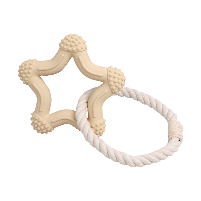 Jouet interactif de tir à la corde pour chien, nettoyage des dents, jouet à mâcher en caoutchouc