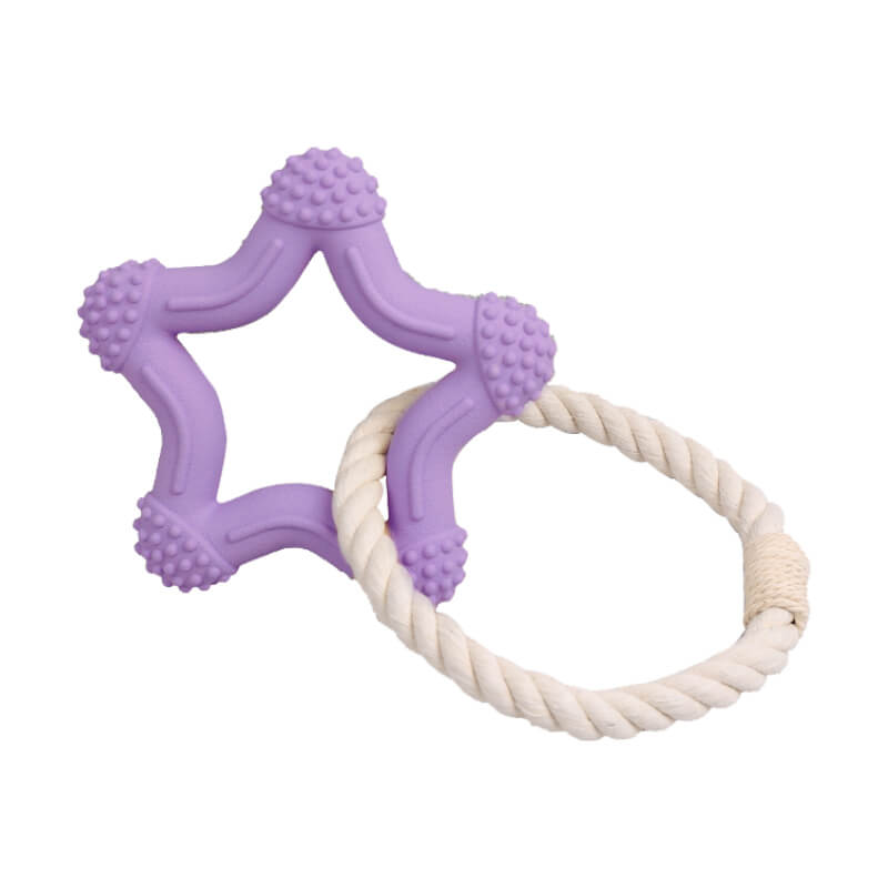 Jouet interactif de tir à la corde pour chien, nettoyage des dents, jouet à mâcher en caoutchouc
