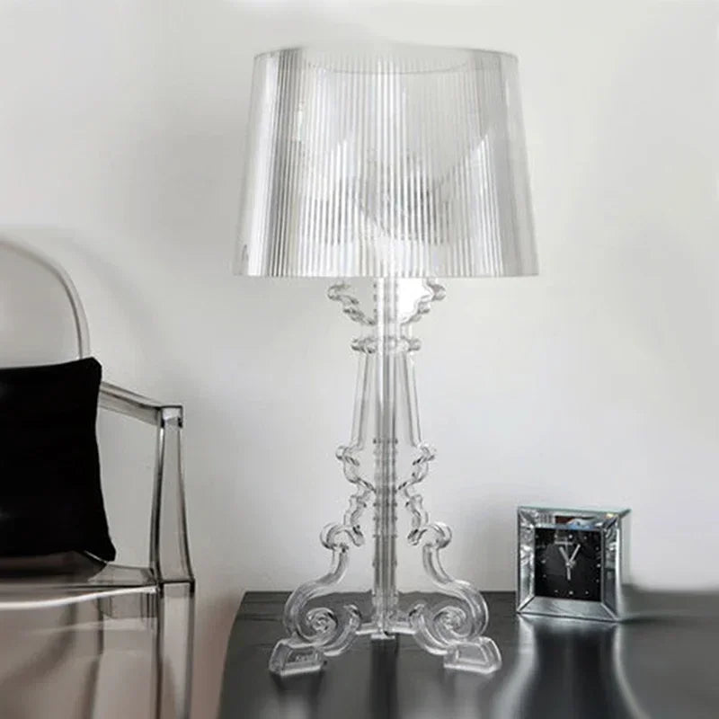 LueurRoyale - Lampe de Table Bourgie Éblouissante