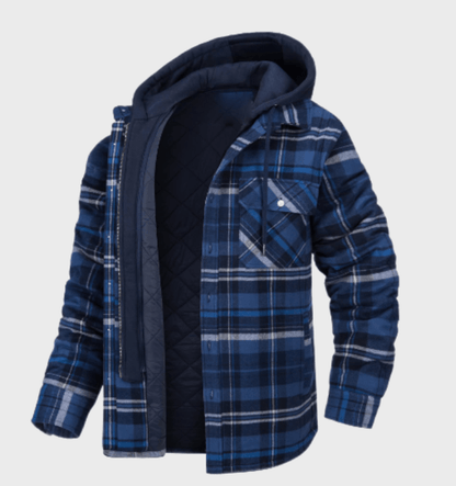 ChicPlaid – Manteau pour hommes avec chaleur élégante
