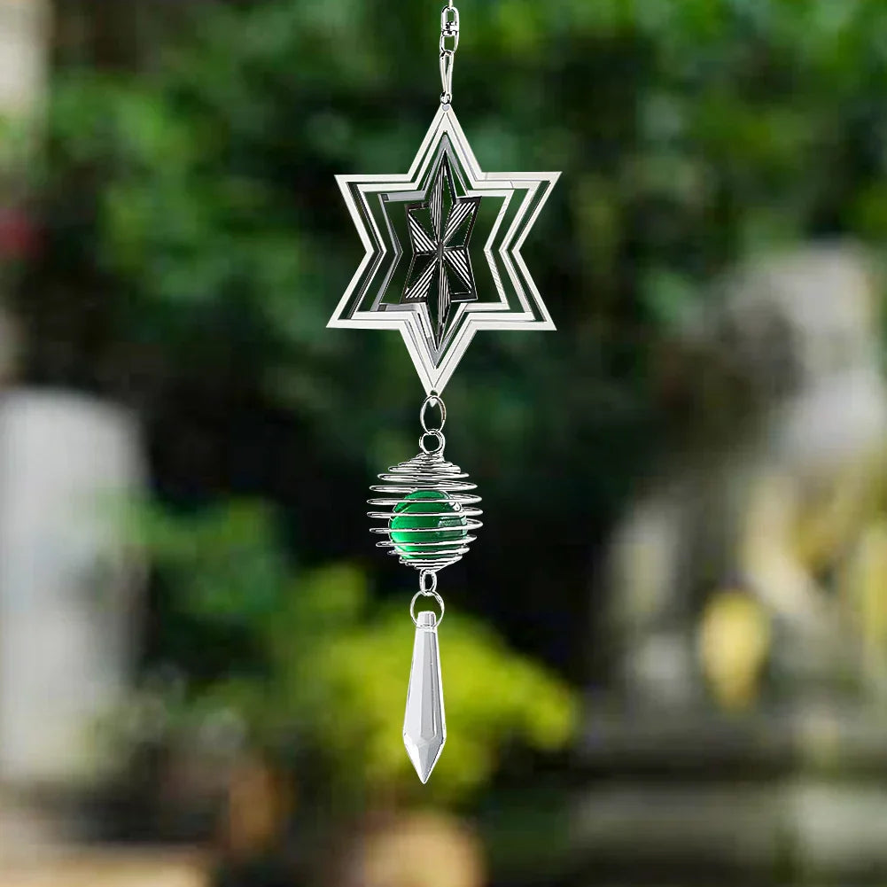 Floroux - Roue à vent flocons de neige