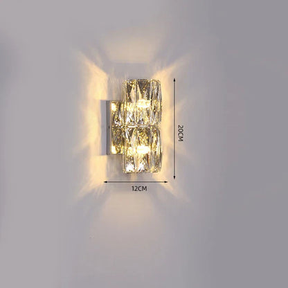 Floroux - Applique murale longue pour lit de chambre royale