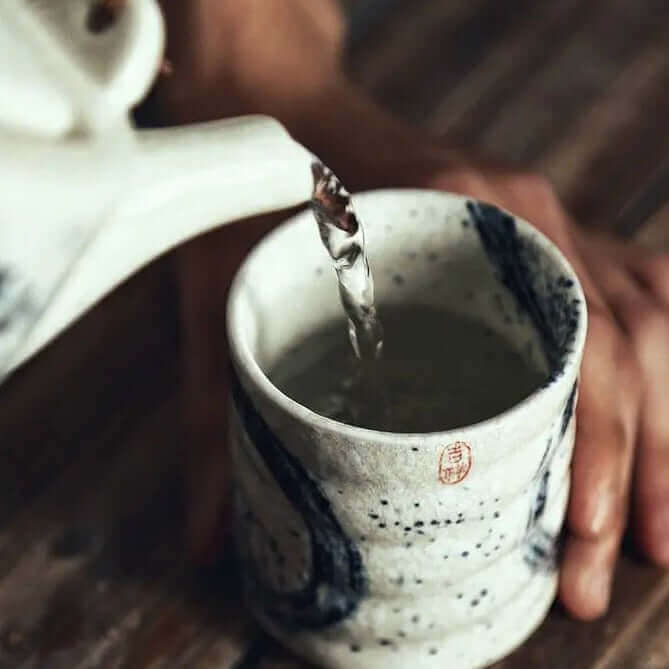 Ensemble de 2 tasses en céramique traditionnelles coréennes