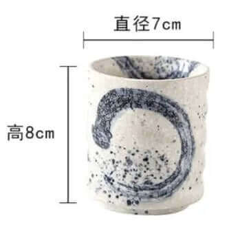 Ensemble de 2 tasses en céramique traditionnelles coréennes