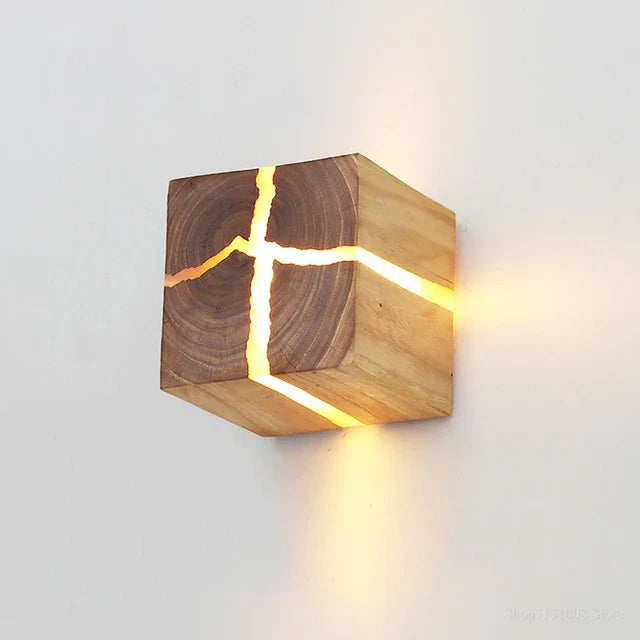 Floroux - Lampe murale Cube Craft