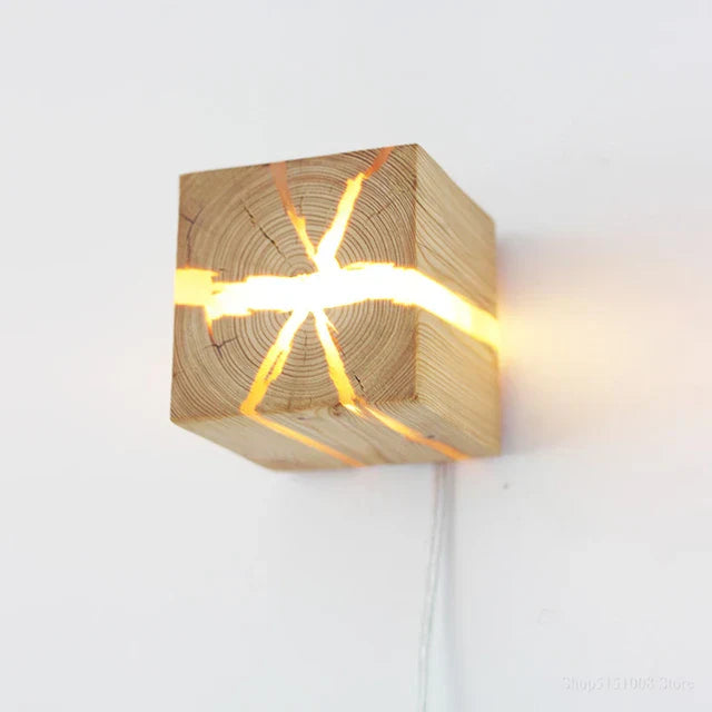 Floroux - Lampe murale Cube Craft
