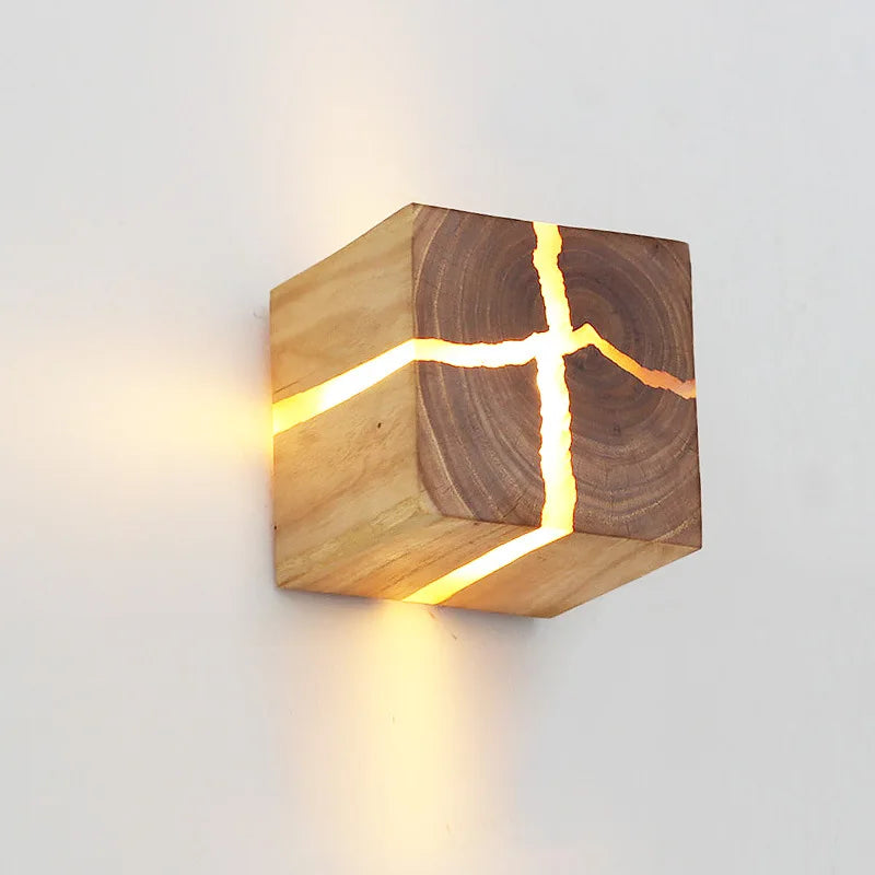Floroux - Lampe murale Cube Craft