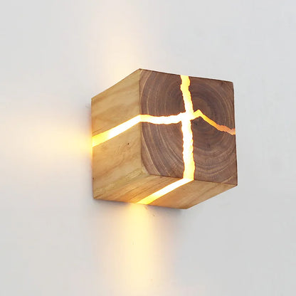Floroux - Lampe murale Cube Craft