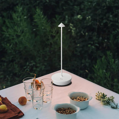 Floroux Lampe de table sans fil minimaliste
