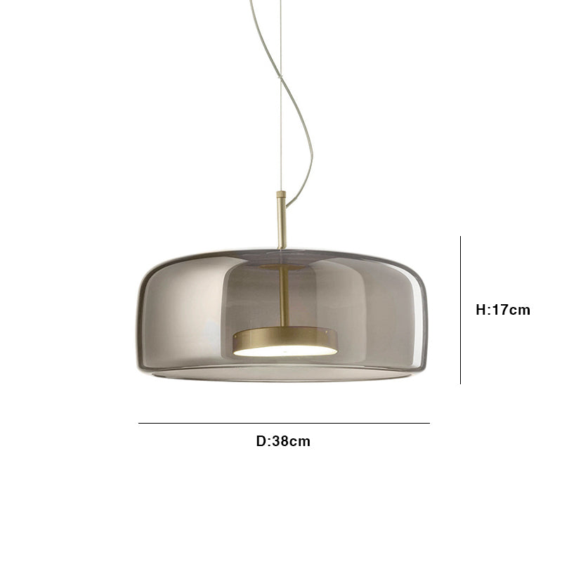 Floroux Hôtel Lampe Suspendue en Verre | Design Moderne | Lumière LED Dimmable