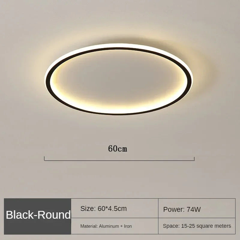 Floroux - Lampe de plafond ronde scandinave