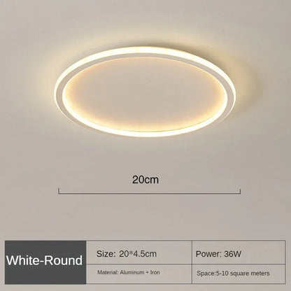 Floroux - Lampe de plafond ronde scandinave