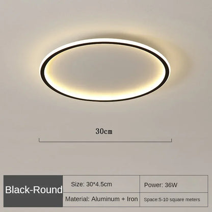 Floroux - Lampe de plafond ronde scandinave