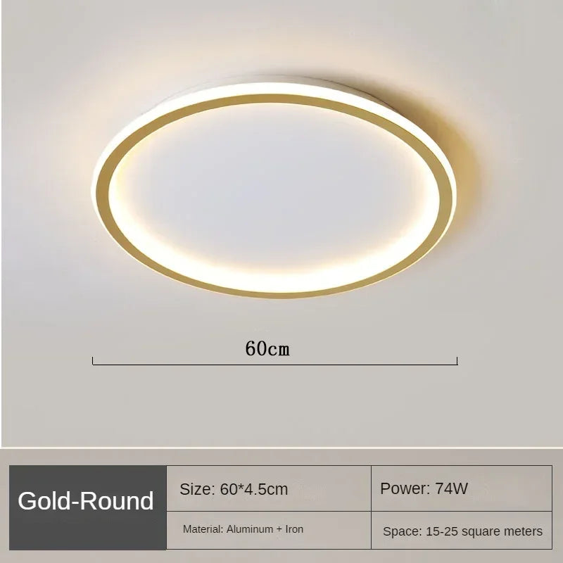 Floroux - Lampe de plafond ronde scandinave