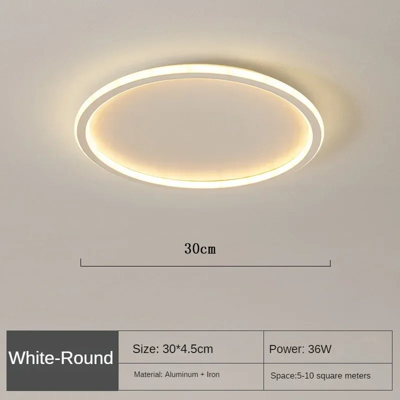 Floroux - Lampe de plafond ronde scandinave