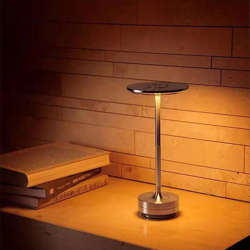 Floroux - Lampe de table dimmable au style industriel