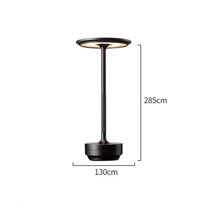 Floroux - Lampe de table dimmable au style industriel