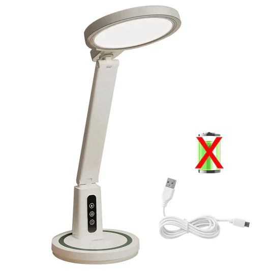 TimeGlow - Lampe de bureau Horloge