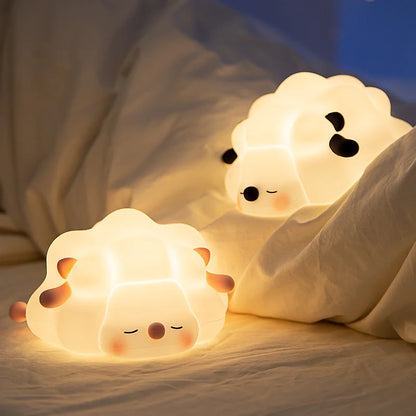 Lampe Squishy - Lampe de nuit LED pour enfants avec 3 niveaux de variation d'intensité