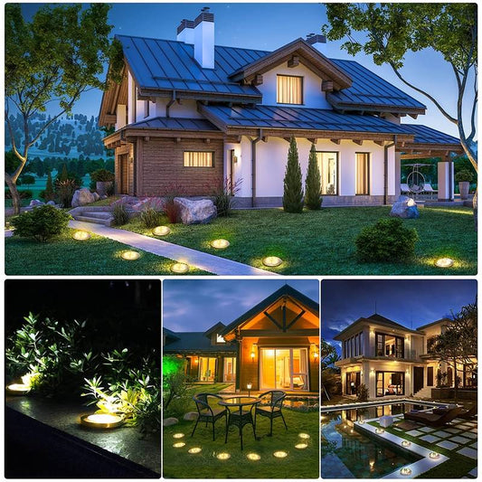 GlowSphere – Éclairage de jardin LED sans fil pour l'extérieur