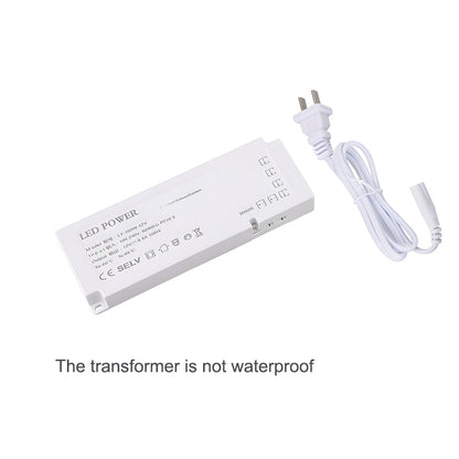 Floroux – Éclairage de cabinet LED long 12V en 6 pièces