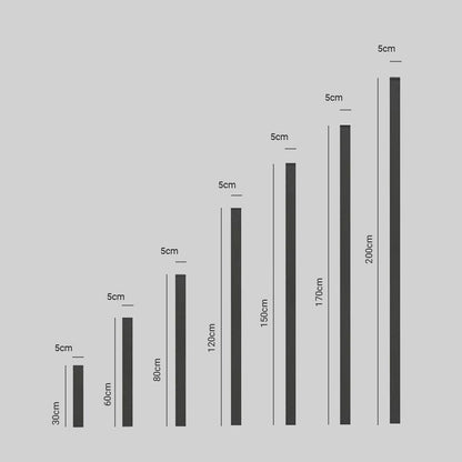 Edge – Lampes murales LED au design moderne en métal noir pour le jardin et le couloir