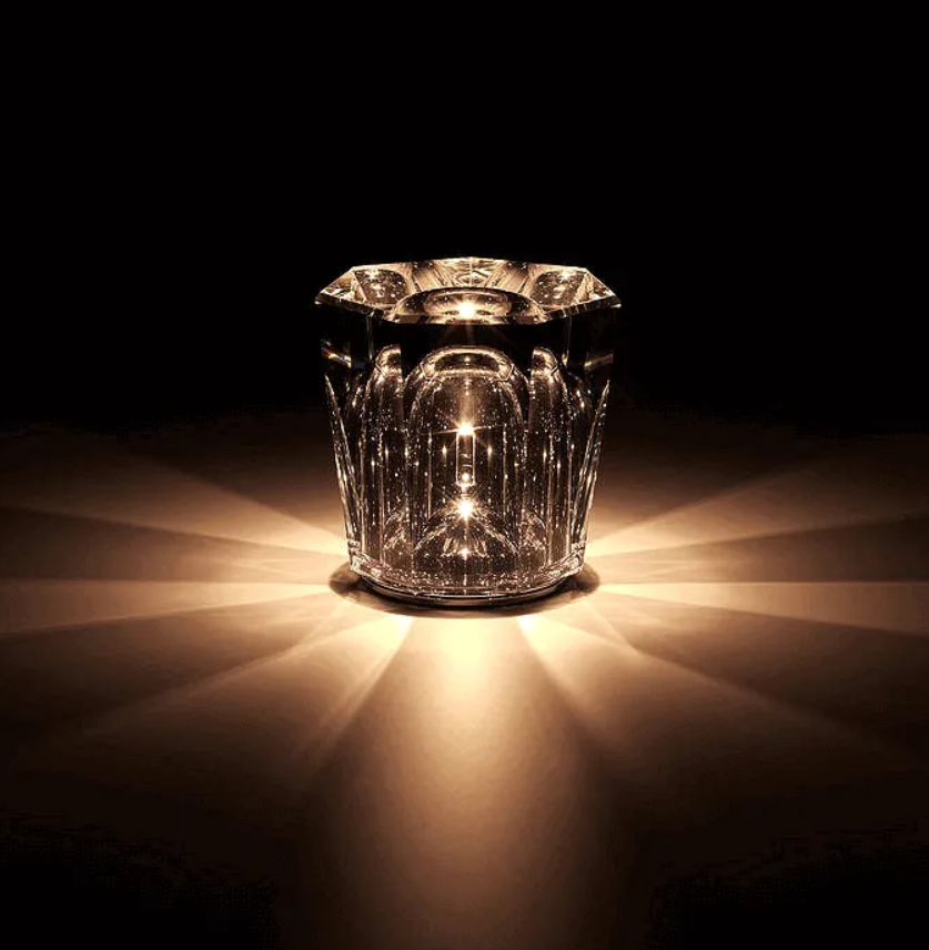 Floroux Cristal Gem – Lumière sans fil élégante et résistante aux intempéries