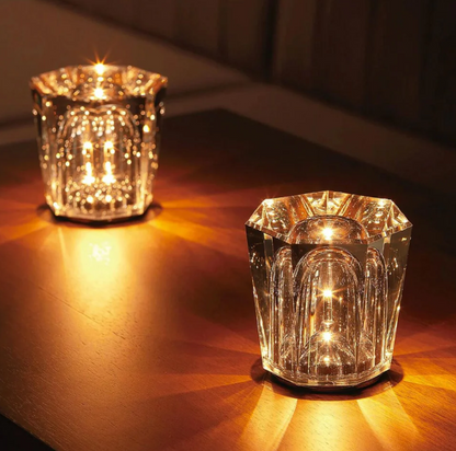 Floroux Cristal Gem – Lumière sans fil élégante et résistante aux intempéries