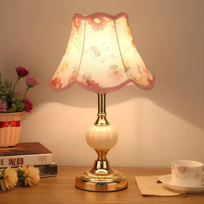 Floroux de Table Vintage Nordique - Élégance Rétro et Moderne