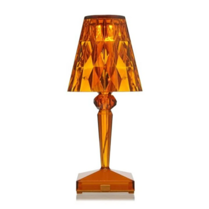 Floroux de table en cristal - Éclairage élégant avec un design moderne et raffiné