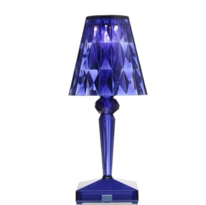 Floroux de table en cristal - Éclairage élégant avec un design moderne et raffiné