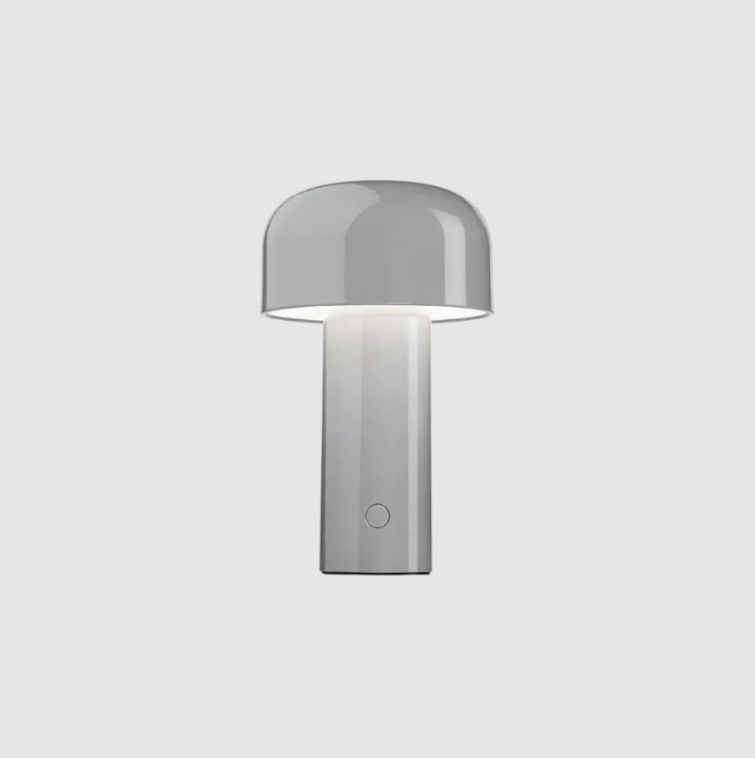 Floroux de Table Design Champignon - Le Phare Champignon en Verre et Métal | Éclairage Élégant et Moderne