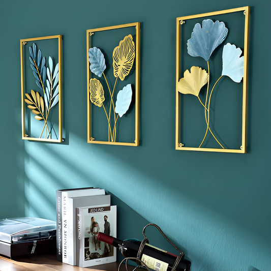 Floroux | Décoration murale en métal stylée