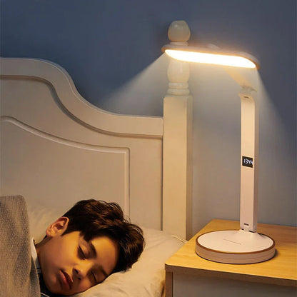 Floroux - Horloge LED Lampe de table