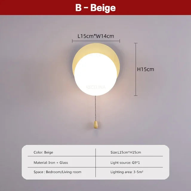 Floroux - Lampe à poutres nordiques