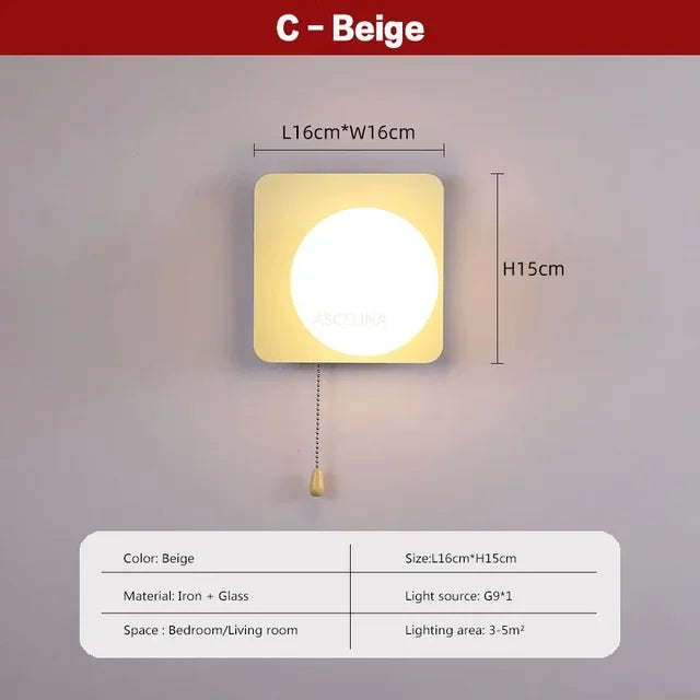 Floroux - Lampe à poutres nordiques