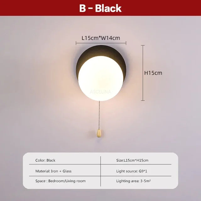 Floroux - Lampe à poutres nordiques