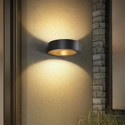 Floroux - Lampe murale en aluminium élégante pour espaces intérieurs et extérieurs
