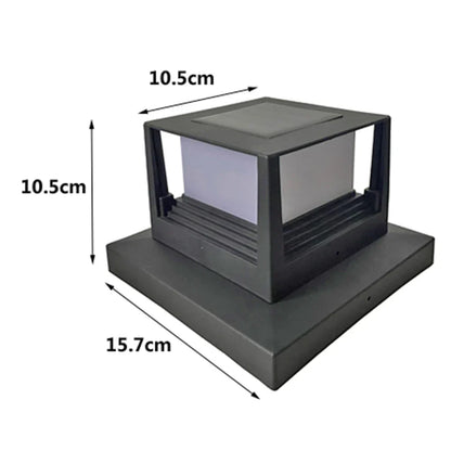 SolarFlare – Éclairage en colonnes LED à énergie solaire