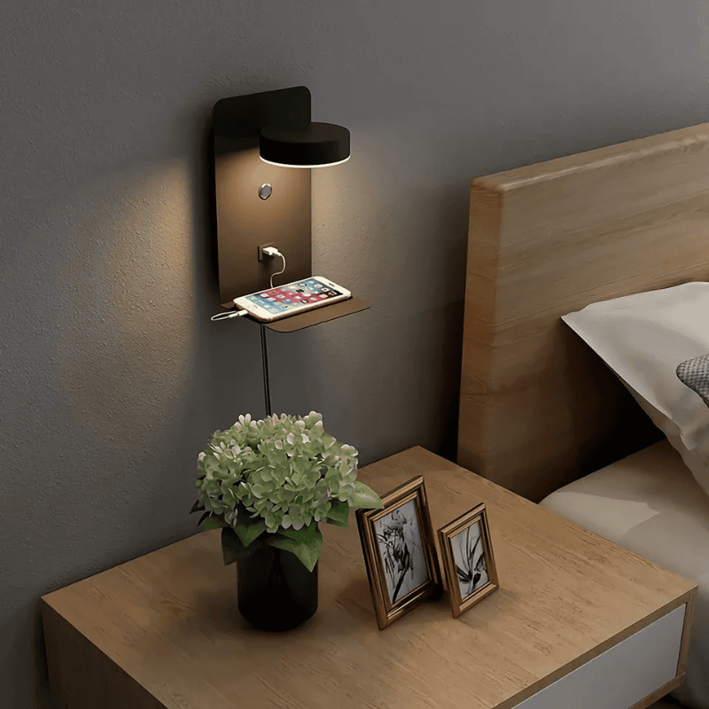 Floroux - Élégante lampe de nuit LED pour une atmosphère apaisante
