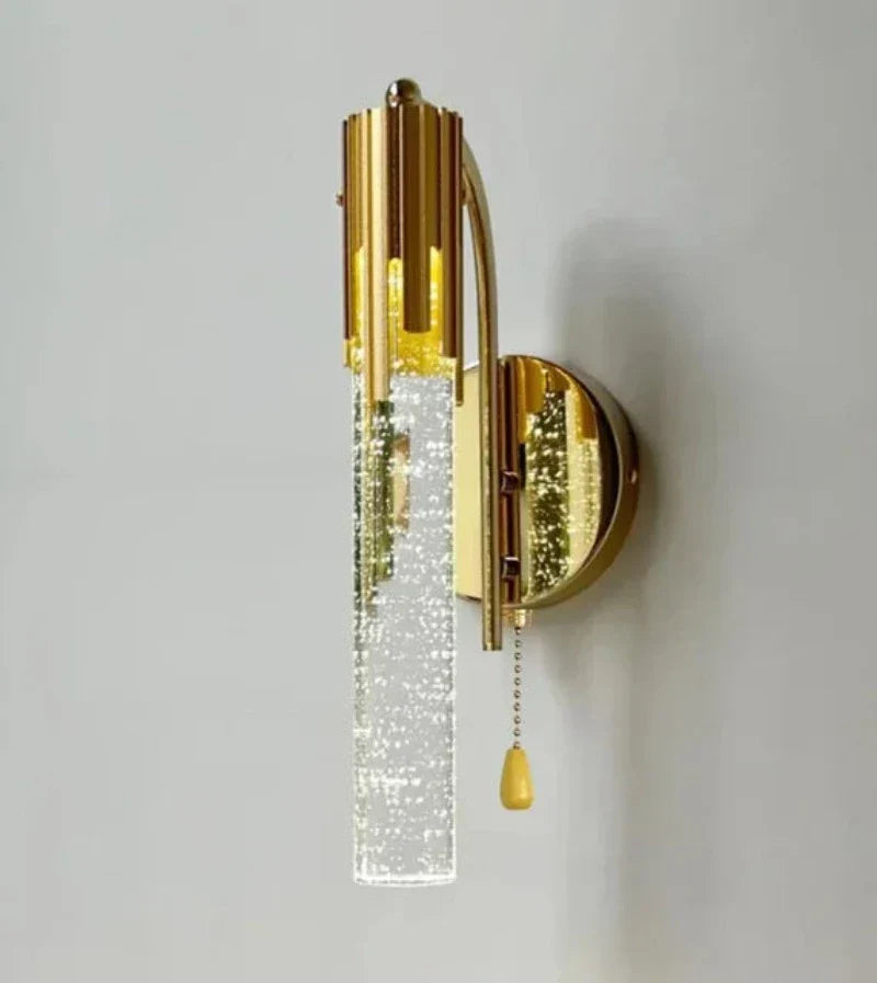 Floroux - Fixation murale en cristal