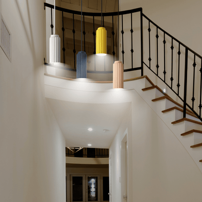 Cylindra - Luxueuse Lampe Suspendue Cylindrique Pour Intérieur Moderne Stylé