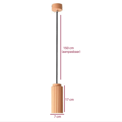 Cylindra - Luxueuse Lampe Suspendue Cylindrique Pour Intérieur Moderne Stylé