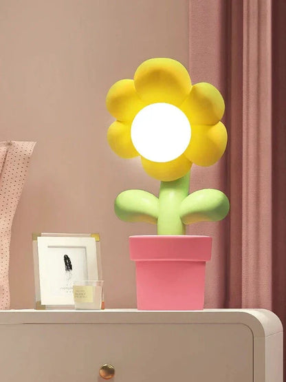 Floroux - Lampe de décoration à fleurs lumineuses