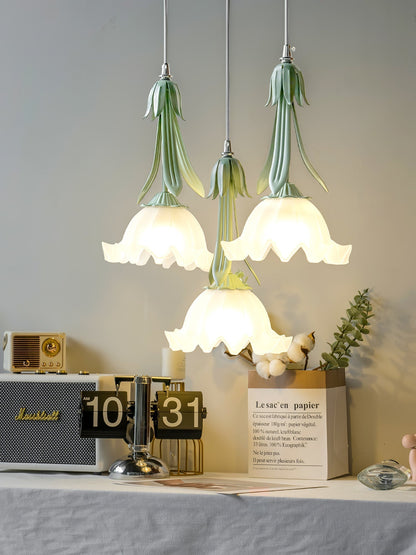Floroux Lila du Vallée Pendant | Elegant Design | Ambient Lighting | Decorative Hanging Lamp for Living Room and Dining Room