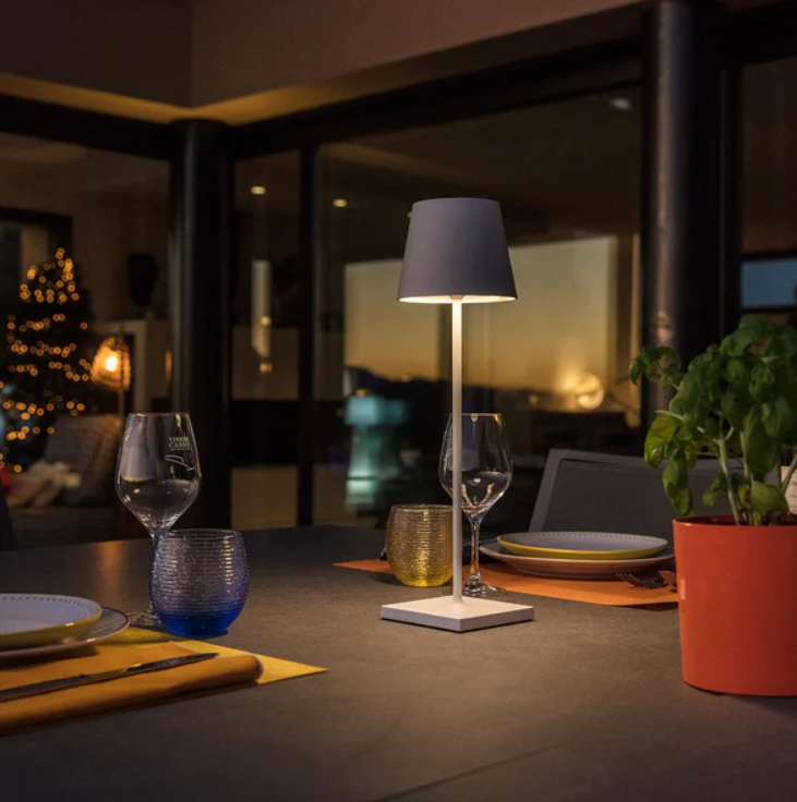 Floroux - Lampe de table sans fil | Éclairage portable et élégant