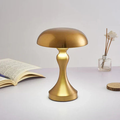 LusterGlow | Lampe de table LED champignon de luxe
